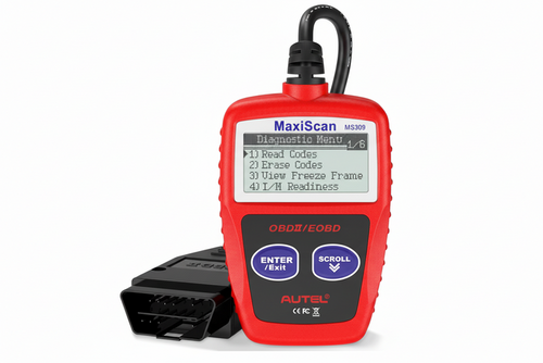 Fuel Injected Motorcycles | OBD Scanner w/ Plug in Adaptor (TOOL-MM17)