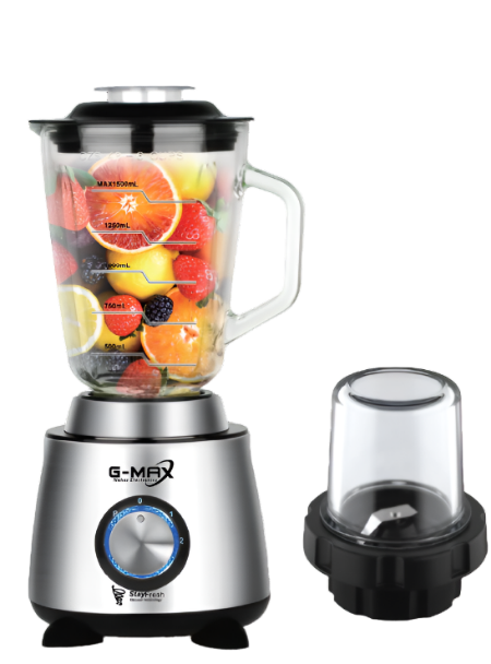 G -MAX Multi-Functional Food Processor Stand, 1.5Lit, Stainless Steel