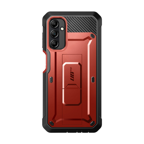 Galaxy A14 Unicorn Beetle Pro Rugged Holster Case-Metallic Red