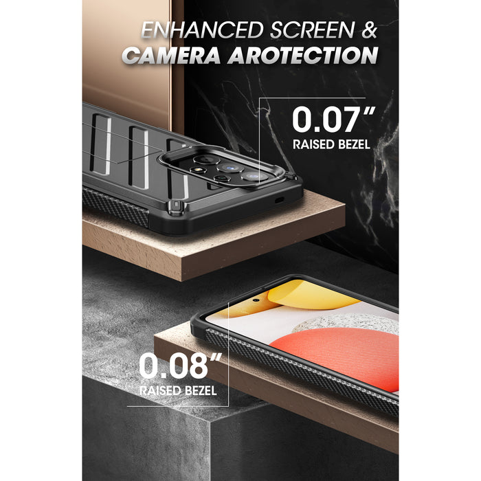 Galaxy A53 Unicorn Beetle Rugged Kickstand Case-Black