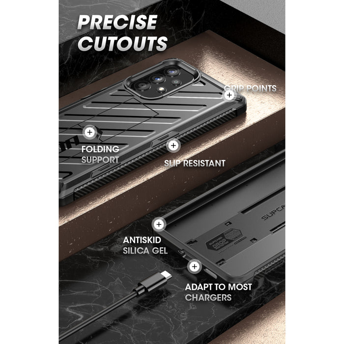 Galaxy A53 Unicorn Beetle Rugged Kickstand Case-Black