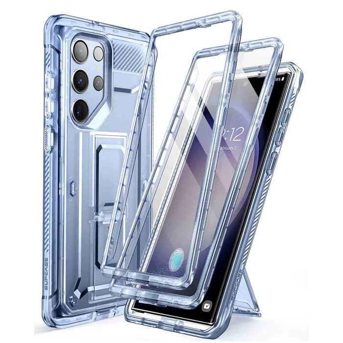 Galaxy S23 Ultra Unicorn Beetle PRO Screen Protector Case-Blue Fog
