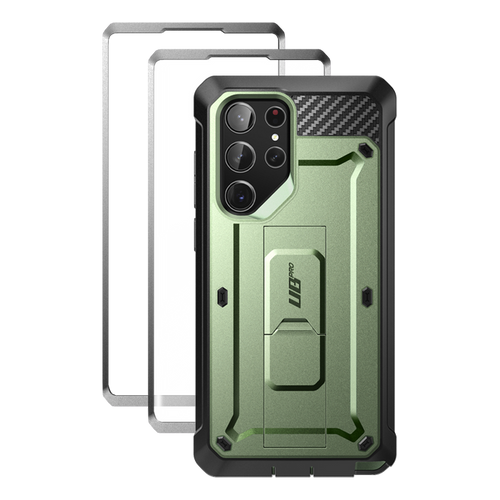 Galaxy S23 Ultra Unicorn Beetle PRO Screen Protector Case-Dark Green