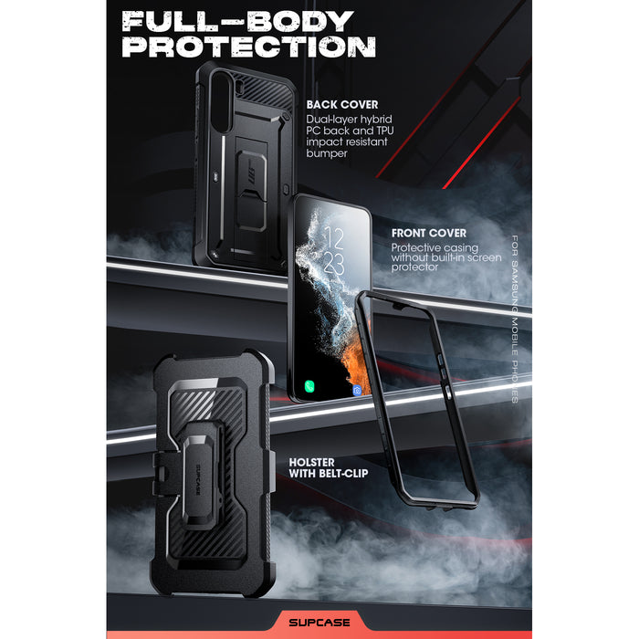 Galaxy S23 Unicorn Beetle PRO Rugged Case-Black