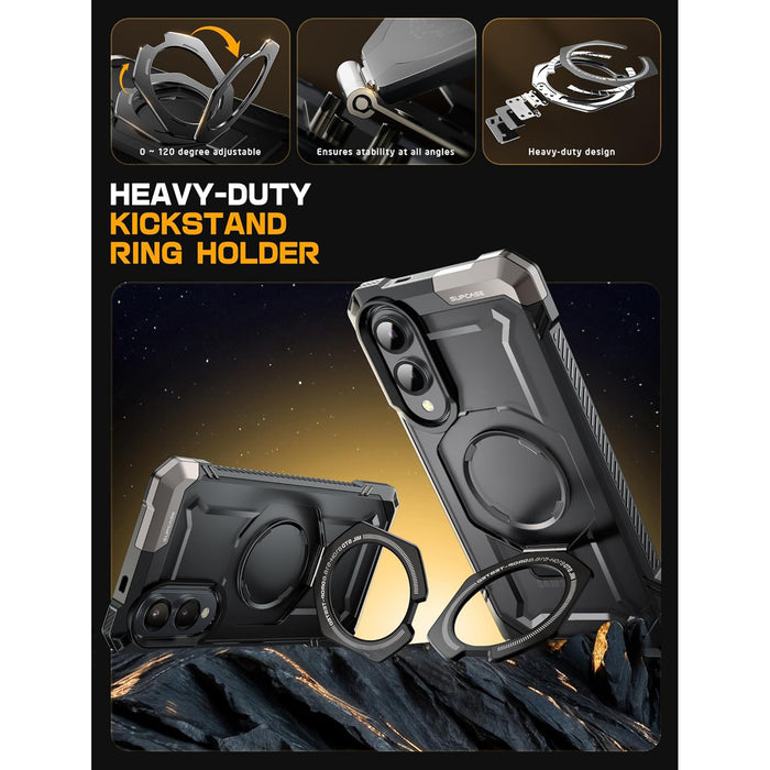 Galaxy S25 Edge UB Grip MagSafe Phone Case-Black