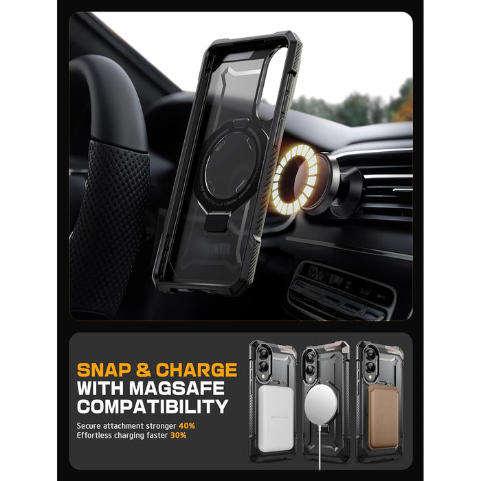 Galaxy S25 Edge UB Grip MagSafe Phone Case-Black