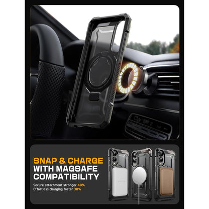 Galaxy S25 Edge UB Grip MagSafe Phone Case-Black