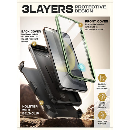 Galaxy S25 Plus Unicorn Beetle PRO Rugged Case(open box)-Dark Green
