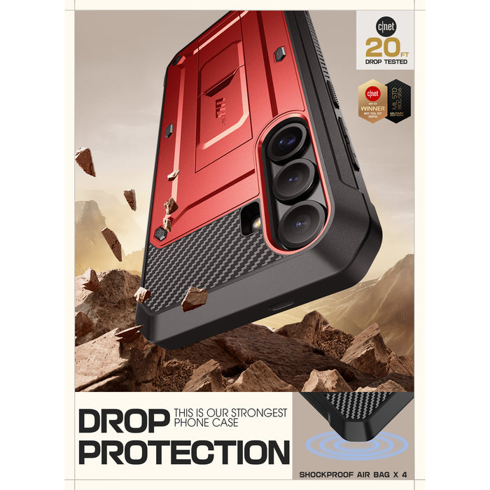 Galaxy S25 Plus Unicorn Beetle PRO Rugged Case(open box)-Metallic Red