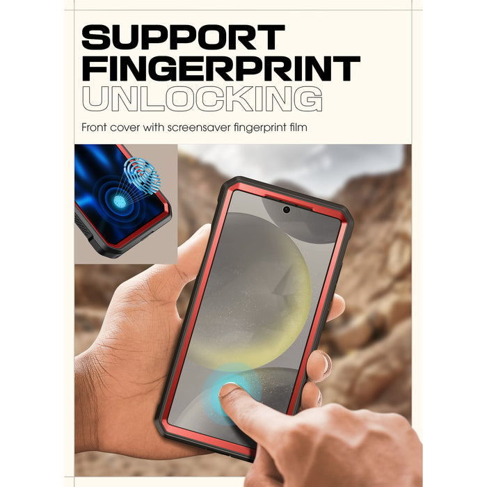 Galaxy S25 Plus Unicorn Beetle PRO Rugged Case(open box)-Metallic Red