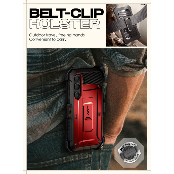 Galaxy S25 Plus Unicorn Beetle PRO Rugged Case(open box)-Metallic Red
