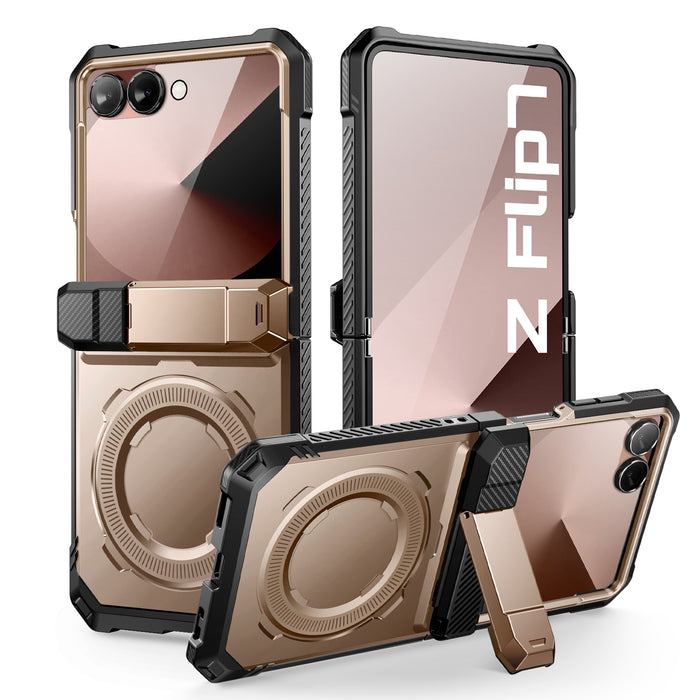 Galaxy Z Flip7 UB Grip Magsafe Phone Case-Gold