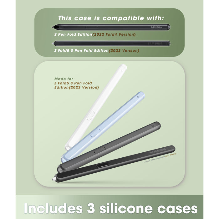 Galaxy Z Fold5 Unicorn Beetle PRO Rugged Case with S-Pen Holder-Dark Green