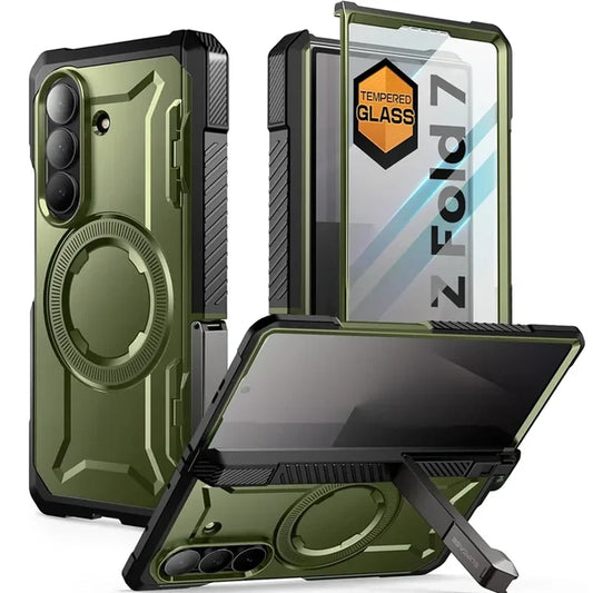 Galaxy Z Fold7 UB Grip MagSafe Case - Dark Green