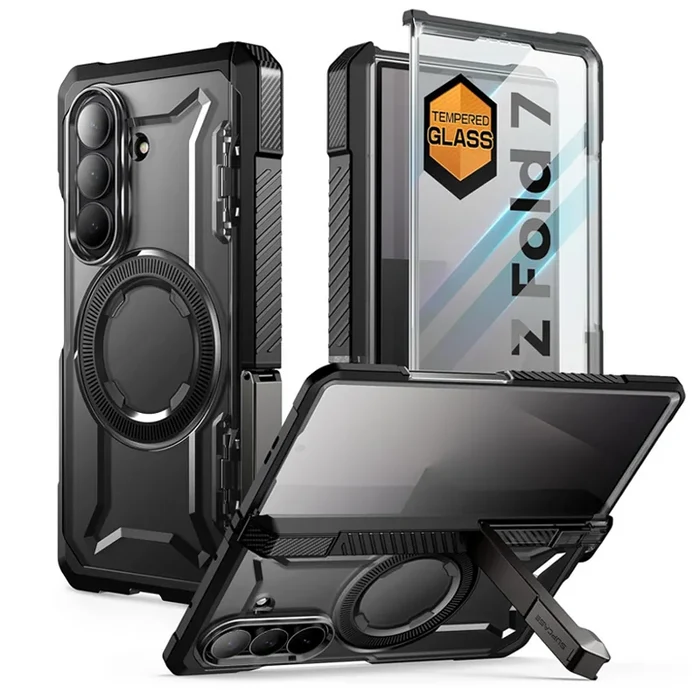 Galaxy Z Fold7 UB Grip MagSafe Case - Translucent Black