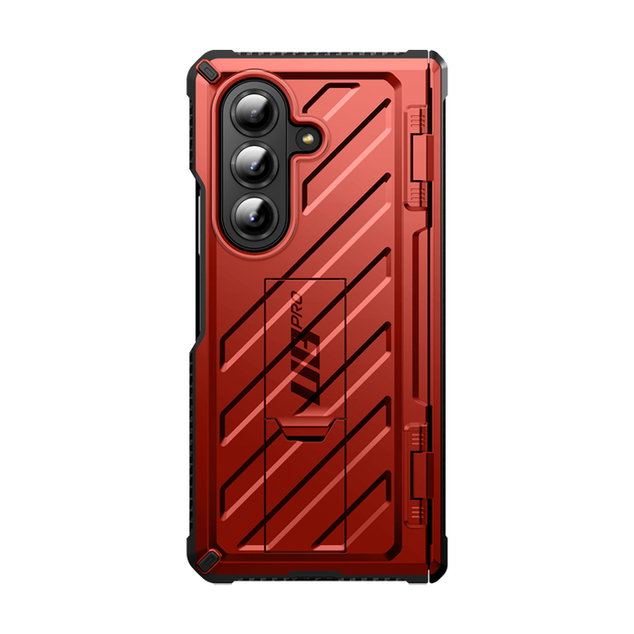 Galaxy Z Fold7 Unicorn Beetle PRO Rugged Case - Metallic Red
