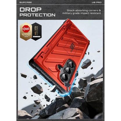 Galaxy Z Fold7 Unicorn Beetle PRO Rugged Case - Metallic Red