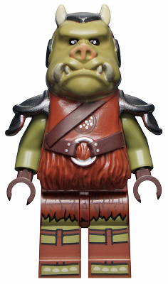 Gamorrean Guard (Reddish Brown Printed Legs)