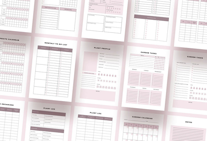 Ladystrategist Garden Planner Canva Template instagram canva templates social media templates etsy free canva templates