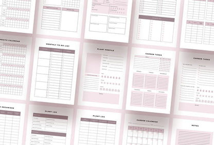 Ladystrategist Garden Planner Canva Template instagram canva templates social media templates etsy free canva templates