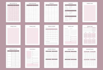 Ladystrategist Garden Planner Canva Template instagram canva templates social media templates etsy free canva templates