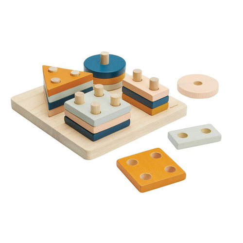 Geometric Sorting Board - Orchard - Babies in Bloom