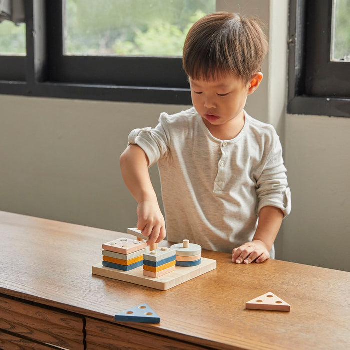 Geometric Sorting Board - Orchard - Babies in Bloom