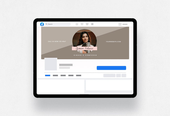 Ladystrategist Gianna Facebook Cover Canva Template instagram canva templates social media templates etsy free canva templates