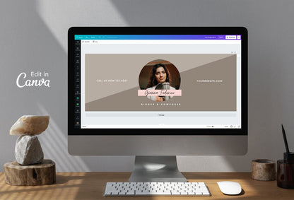 Ladystrategist Gianna Facebook Cover Canva Template instagram canva templates social media templates etsy free canva templates