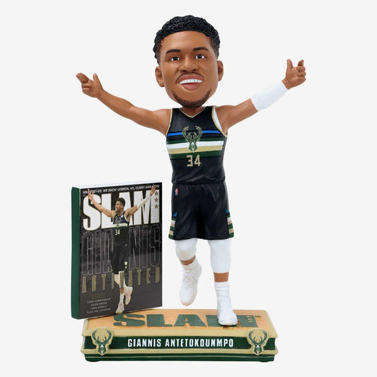 Giannis Antetokounmpo Milwaukee Bucks Activated Slam Magazine Cover Bobblehead