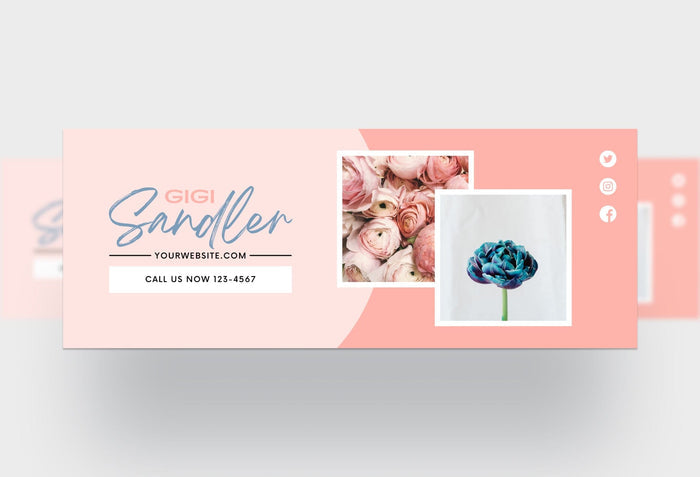 Ladystrategist Gigi Facebook Cover Canva Template instagram canva templates social media templates etsy free canva templates