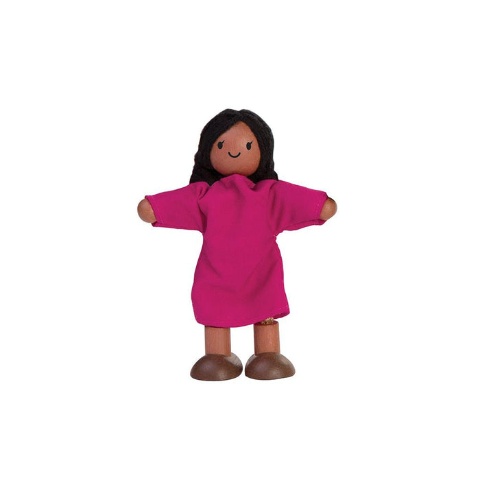 Girl Dollhouse Figure - Medium Skin Tone - Babies in Bloom