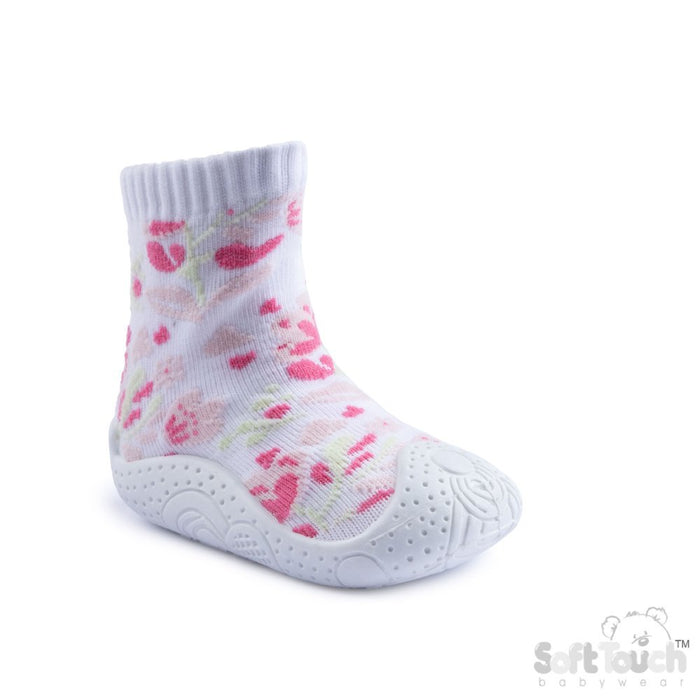Girls Sneakers - Cars (PK12) (9-21M) SN170G*
