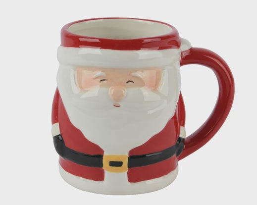 Glazed Santa Mug