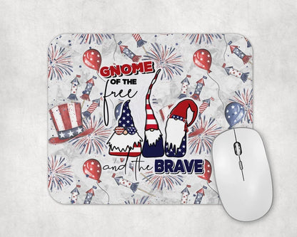Gnome Of The Free | Mouse Pad