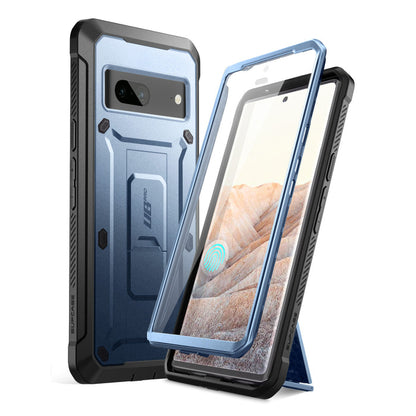 Google Pixel 7 Unicorn Beetle PRO Rugged Holster Case-Metallic Blue