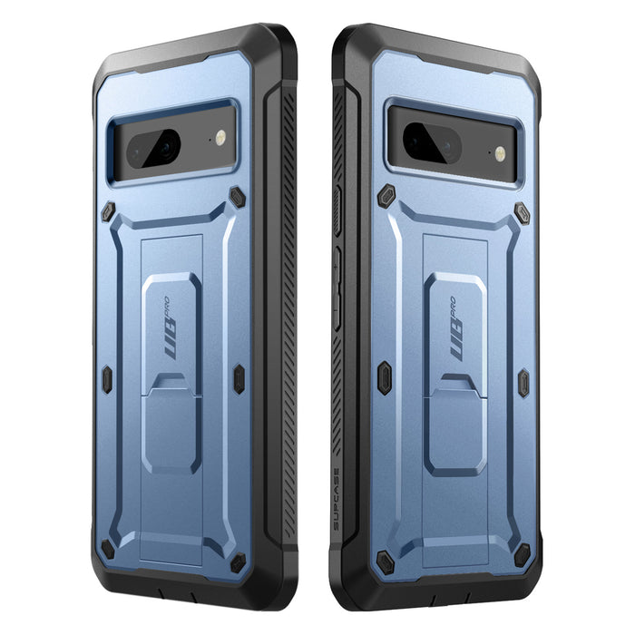 Google Pixel 7 Unicorn Beetle PRO Rugged Holster Case-Metallic Blue