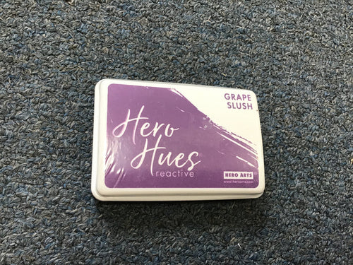 Grape slush reactive ink by hero arts