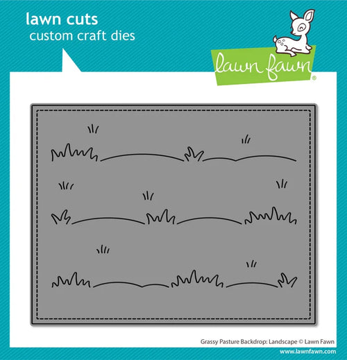 Grassy Pasture Backdrop: Landscape by Lawn Fawn