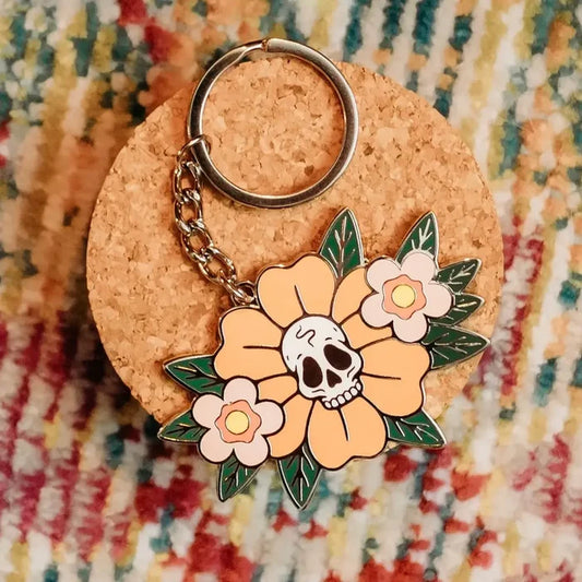 Hades & Persephone Inspired Enamel Keychain Accessories