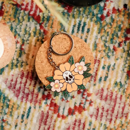 Hades & Persephone Inspired Enamel Keychain Accessories