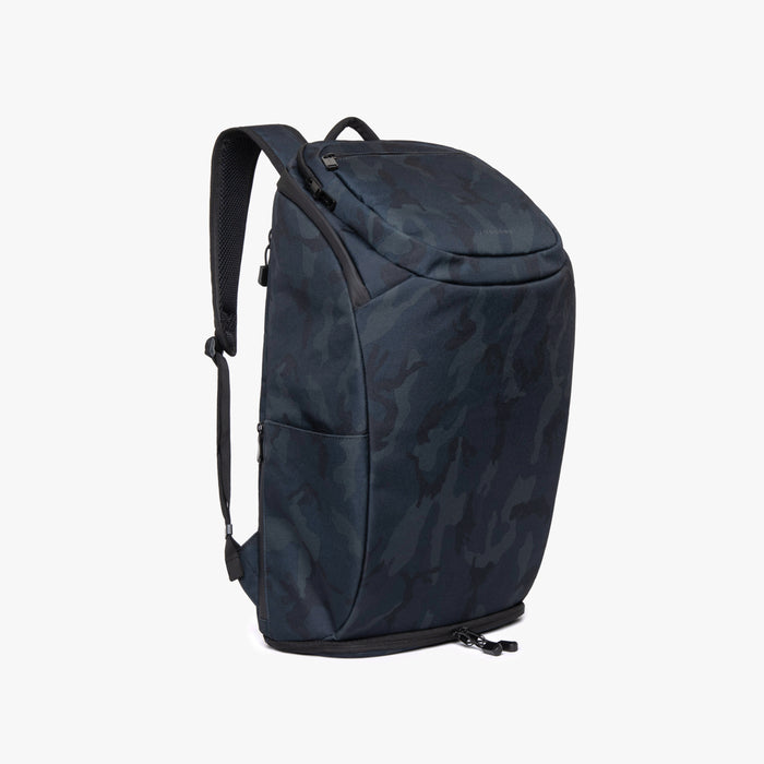 Side view - Hakuba - 600D Recycled Poly - Navy Camo - Laptops - Lo & Sons