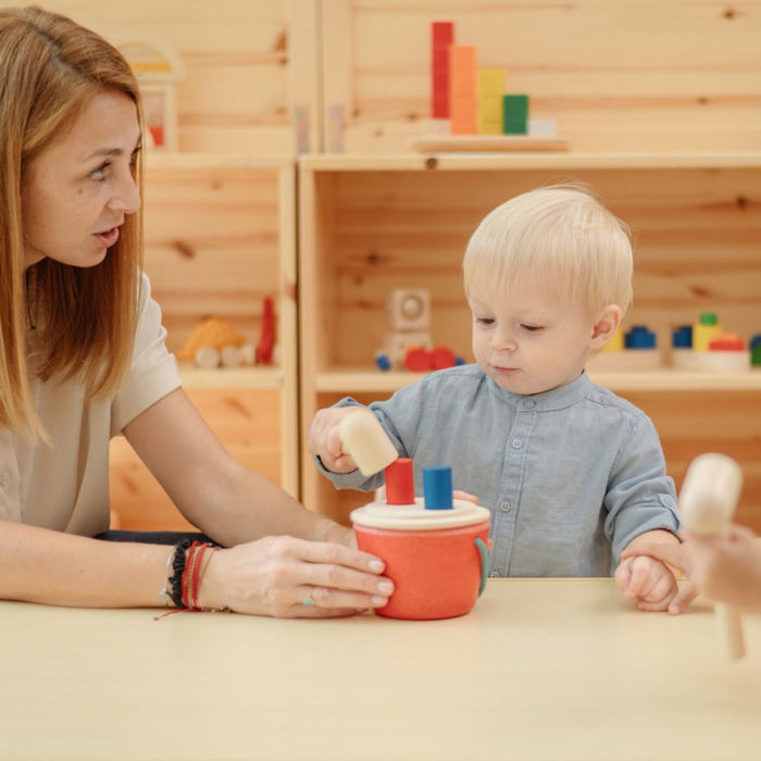 Hammering Peg Bucket - Babies in Bloom