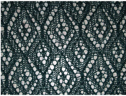 Hand Knit - Shawls and Shawlettes - Wedding Ring Scarf