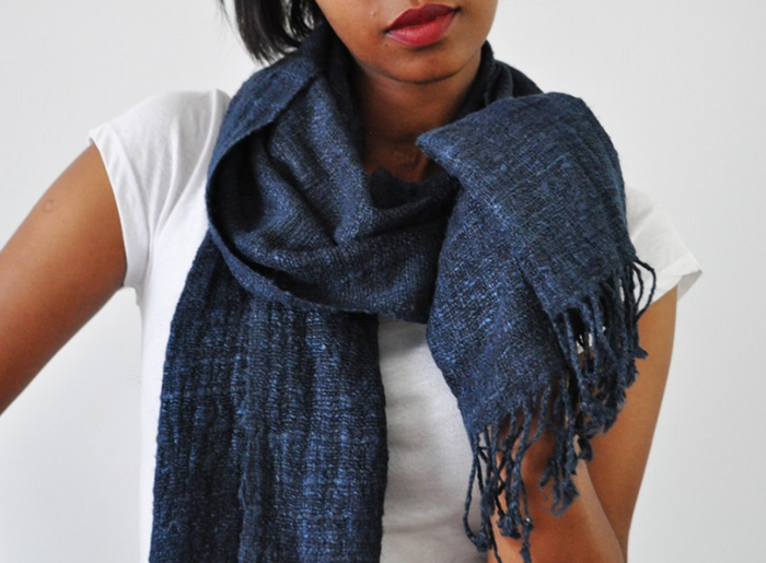 Hand-Woven & Fair Trade Silk Scarfs