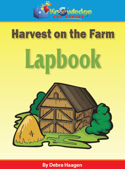 Harvest on the Farm Lapbook - PRINTED