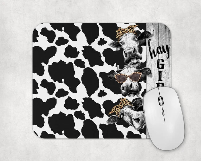 Hay Girl Hay | Mouse Pad