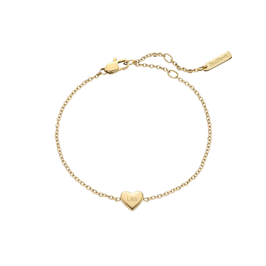 Heart Armkette Gold