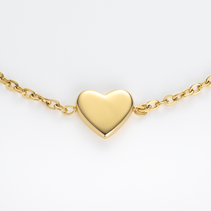 Heart Armkette Gold