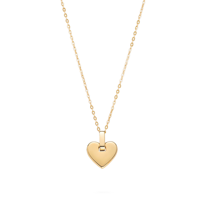 Heart Halskette Gold